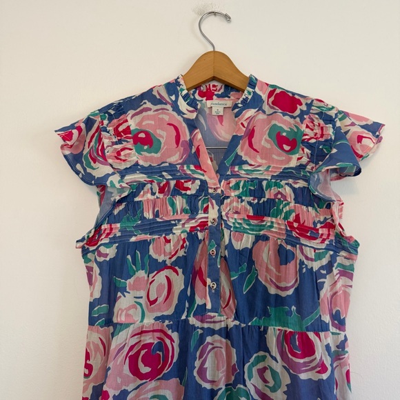 SUNDANCE June rose maxi dress - Picture 4 of 5